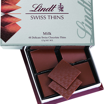 【FOOD de WINE】リンツ ミルク･エキストラシン 125g / 六甲バター ◎(LINDT EXTRA THINS MILK ◎)